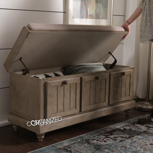 Greyleigh™ Oakham Flip Top Storage Bench & Reviews Wayfair